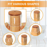 24 Pcs Chair Leg Floor Protectors for Hardwood Floors Silicone Covers to Protect Wood Tile Floors Felt Pads Furniture Leg Caps Non Slip Reduce Noise (Fit:1.3"-2") VIUME