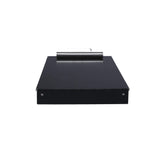 Saunders Metal Clipboard with Storage, Dual Storage Nursing, Letter Size Heavy Duty Contractor with High Capacity Clip and Self Locking Latch, Black, Proudly Made in USA Saunders