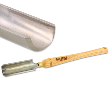 Hurricane Turning Tools, HTT-109, High Speed Steel, 2" Spindle Roughing Gouge for Woodturning Hurricane Turning Tools