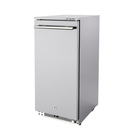 Frostronics 15 Inch 100 Cans Outdoor Beverage Refrigerator, 3.5 cu. ft. Built-in Beverage Cooler with Easy-Swap Reversible Door, 26°F Outdoor Beverage Fridge, SUS304, Lockable, ETL & NSF7 Certified Frostronics