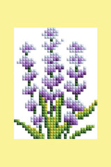 DIAMOND ART CLUB Classic Flower Mini Dazzles, Fun DIY Diamond Painting Kit for Adults, Diamond Art Canvas for Beginners, 4" x 6" (Pack of 6) DIAMOND ART CLUB
