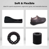 Siraya Tech Rebound 55A Black – Fast-Rebound 3D Printing Resin, High Elasticity, 55A Shore Hardness, Flexible & Shock-Absorbing – for Prototyping, Industrial & Consumer Applications (1kg) Siraya Tech