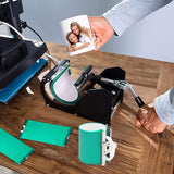 WER 3d Sublimation Silicone Mug Wrap,11oz Cup Clamp Fixture for Transfer Printing Tumblers (3 Pack) WER