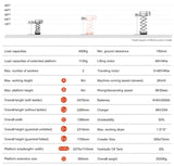 4m -16m Mobile Aerial Work Platform Self Propelled Scissor Lift Table Lift Portable Aerial Work Platform Electric Scissor Lift for Construction WoodArtSupply
