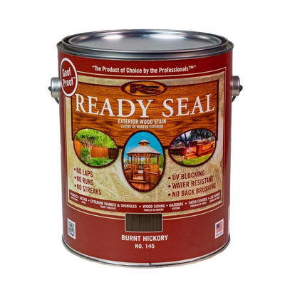 Ready Seal Goof Proof Semi-Transparent Burnt Hickory Oil-Based Wood Stain and Sealer 1 gal.4