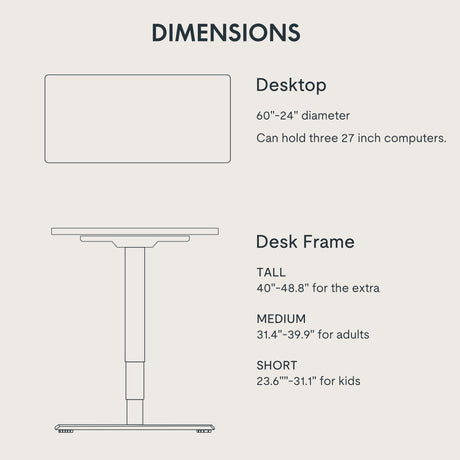 FLEXISPOT Standing Desk 3 Stages Dual Motor Electric Stand Up Desk 60x24 Inch Whole-Piece Board Height Adjustable Desk Electric Sit Stand Desk(White FLEXISPOT