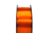 RANKI PETG Filament 1.75mm 3D Printer Filament, Dimensional Accuracy +/- 0.03 mm, 1kg Spool(Transparent Orange) RANKI