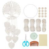 ACRNIGHEET DIY Macrame Kit for Adults Beginners DIY Boho Macrame Leaves Tree of Life Wall Hanging Making Kits with Macrame Supplies Wall Hanging Kit Ornaments for Home Decor Craft Gifts(Beige Series) ACRNIGHEET