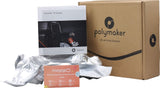 Polymaker Sample Box 4: 2.85mm PC Filament Samples - Clear, Tough, FR, ABS, PBT in Random Colors, 5x50g - Compatible with 2.85mm 3D Printers POLYMAKER