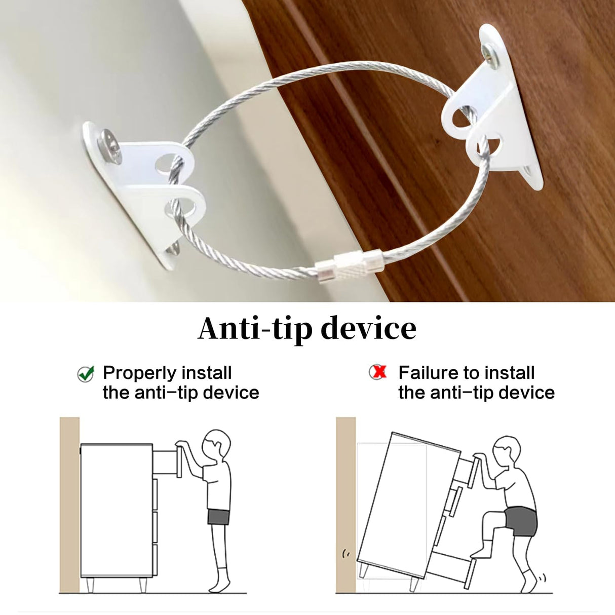 Chrangmay Modern Chest of Drawers with 9 Drawers,Deep Drawers,Clothes Organizer,Large Storage Cabinet for Living Room, Bedroom,Hallway,with Anti-Tipping Device, Walnut. Chrangmay