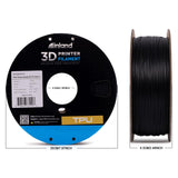 INLAND Micro Center TPU Filament, Black TPU 3D Printer Filament, Shore 95A Flexible Filament, Dimensional Accuracy +/- 0.03 mm - 1kg Cardboard Spool (2.2 lbs) INLAND