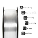 GIANTARM Clear PLA Filament, 1.75mm Transparent PLA 1kg Spool (2.2lbs), 3D Printer Filament with Vacuum Packaging GIANTARM