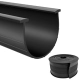 5/16" T Ends Garage Door Bottom Weather Seal Fits Garage Door Seals Bottom Rubber U-Bottom Seal Weatherproofing Sealing Professiona Grade Rubber 3 3/4" Width X 16 Feet Lenth cowarca
