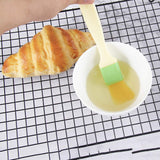 Hemoton 3Pcs brush refillable oil bottle bakery dessert soft sauce bottle cooking wood butter grill outdoor food grill outdoor bbq bread Wooden Accessories Hemoton