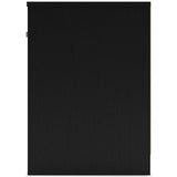 Signature Design by Ashley Finch Modern 1 Drawer Night Stand with Open Cubby, Black Signature Design by Ashley