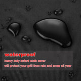 Samhe Grill Cover, 40-Inch Heavy Duty Waterproof UV Resistant BBQ Grill Cover for Outdoor Grill, Fit for Nexgrill Brinkmann Weber Char-Broil and More Samhe