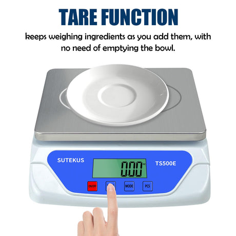 Sutekus Digital Scales 0.04oz to 55lbs - Precise Kitchen Scale for Cooking, Home & Postal Sutekus
