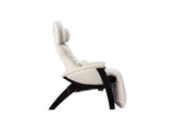 Svago ZGR Plus SV-395 Dual Power Infinite Position Zero Anti Gravity Recliner with Heat and Massage - Snowfall White Fau Cozzia