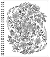 Color & Frame - Fresh Flowers (Adult Coloring Book) New Seasons