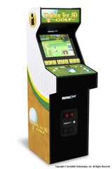 ARCADE1UP Golden Tee 3D Deluxe Arcade Machine, Built for Your Home, Over 5-Foot-Tall Cabinet with 8 Classic Games ARCADE1UP