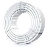 VEVOR PEX Pipe 3/4 Inch, 100 Feet Non-Oxygen Barrier PEX-A Flexible Pipe Tubing for Potable Water, for Hot/Cold Water & Easily Restore, Plumbing Applications with Free Cutter,White VEVOR
