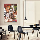 500 Piece Puzzles for Adults Cats 20.5 x 15 Inch 500 Large Piece Jigsaw Puzzles for Kids Adults Puzzles 500 Pieces for Adults Holiday Educational Challenge Toy Anguis