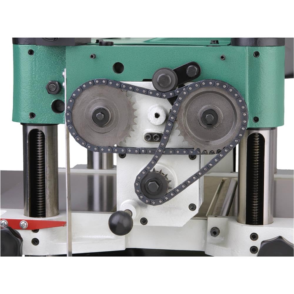 Grizzly G0453Z Planer with Spiral Cutterhead, 15-Inch Grizzly Industrial