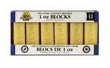 Dutchman’s Gold Canadian Yellow Beeswax Block - Pack of 12 (1 oz Each) - Cosmetic-Grade Natural Beeswax for Candle Making, Soap, Crafts, Beauty - Pure Beeswax Bars - Safe and Easy to Melt Dutchman's Gold