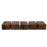 IECAP LLC Hardwood Ironwood Blanks, Exotic Wood – Woodchucks Wood – Hardwood Lumber – Natural Wood for DIY Crafts – Ironwood Lumber Turning Blanks – Size 6 x 3 x 2 inches – Pack of 5 IECAP LLC