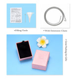 Oinsi Pet Cremation Jewelry For Ashes For Dog/Cat Paw Stainless Steel Memorial Locket Urn Necklace Inside Mini Case Keepsake Cremation Jewelry Women Men (Silver With Rose gold) Oinsi