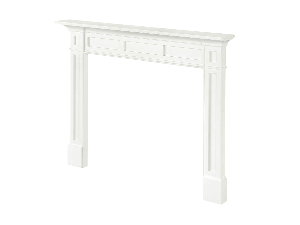Pearl Mantels MDF Mantel, 48-Inch, White Pearl Mantels