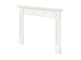 Pearl Mantels MDF Mantel, 48-Inch, White Pearl Mantels