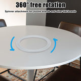 Rotating Puzzle Board Base,Swivel Puzzle Board Turntable 360° Rotating Base Jigsaw Puzzle Table Spinner for 1000/1500 Piece Lazy Susan Spinning Puzzle Boards Base Puzzle Accessories for Adults Kids NQEUEPN