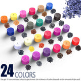 EricX Light Candle Color Dye,24 Color Wax Dye for Candle Making EricX Light