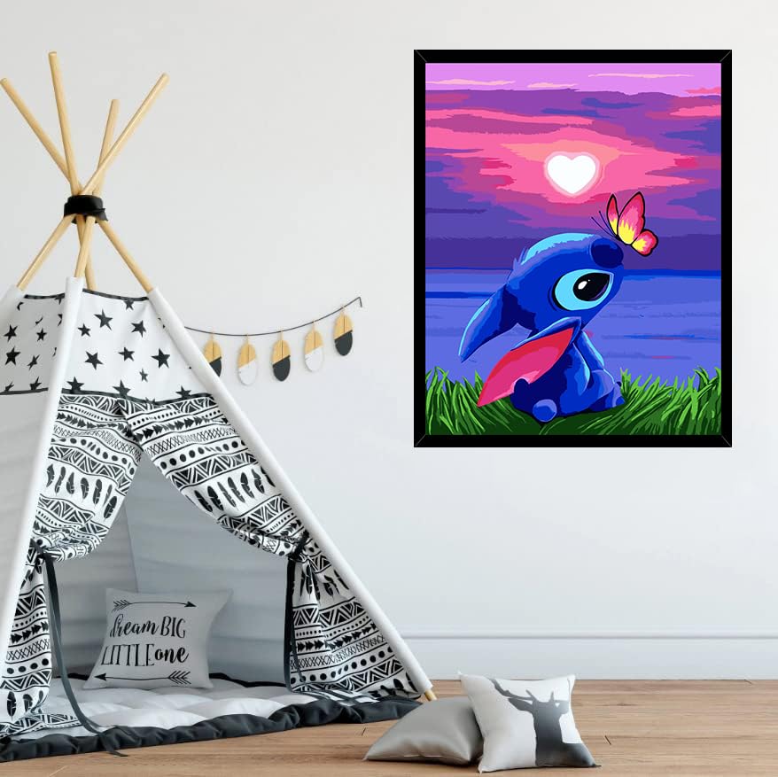 FILASLFT Paint by Numbers for Adults, Adults Paint by Number Kits on Canvas, Oil Painting for Beginner,Suitable for Office, Home, Wall Decoration and Gifts 16x20 Inches. FILASLFT