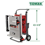 TOMAX TMMS-051 Rolling Foldable Table Saw Stand TOMAX