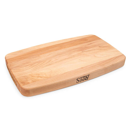 John Boos Boos Block CB Series Large Reversible Wood Cutting Board with Juice Groove, 1.5-Inch Thickness, 18" x 10.5" x 1 1/2", Maple