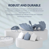 NOVA3D Engineering Resin, ABS-Like Resin 3D Printer Resin High Precision,Non-Brittle, Tappable,Low Shrink,Photopolymer 405nm Fast Curing,for Detailed Model Functional Parts LCD 3D Printer 1000g White NOVA3D