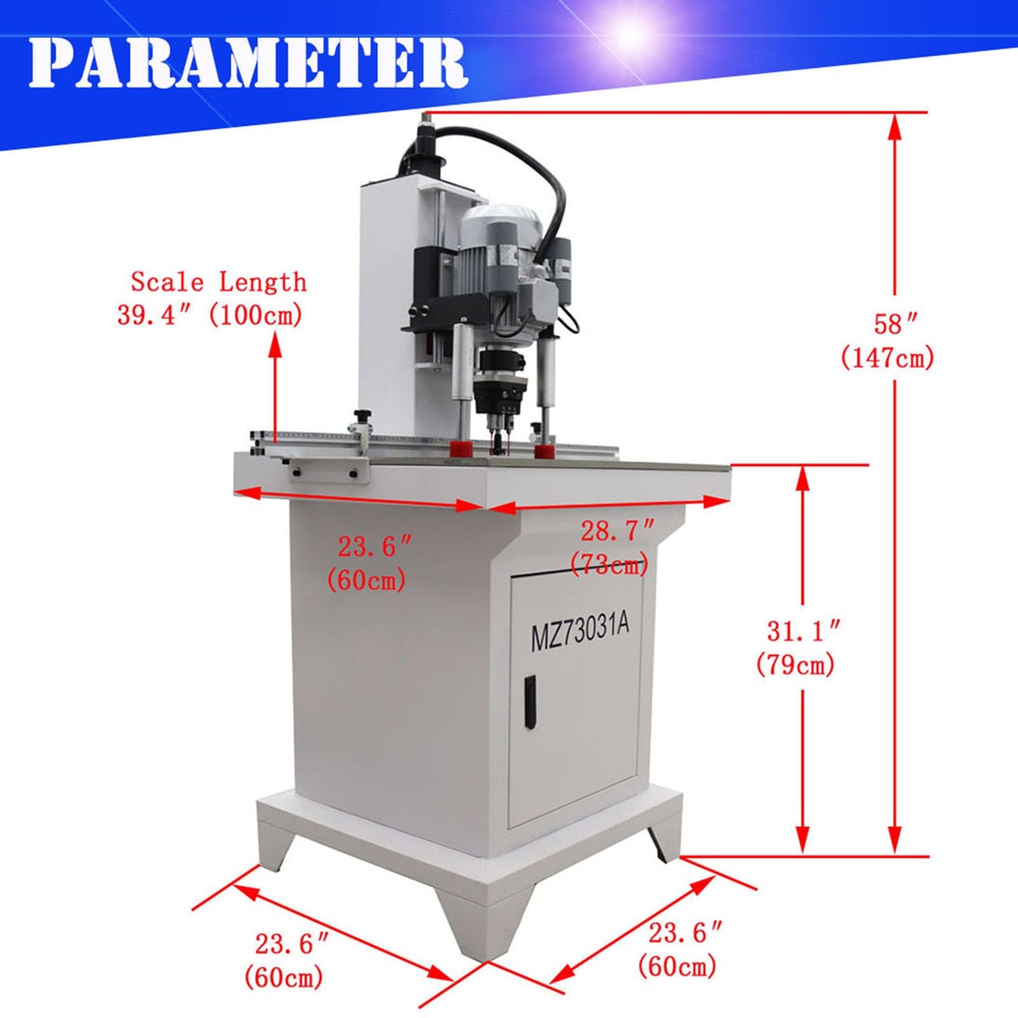 INTSUPERMAI Pneumatic Hinge Boring Insertion Machine Woodworking Wood Hole Puncher Cutter Hinge Boring Machine Punching Woodworking Drilling Tool Woodworking Pneumatic Hinge Drilling Machine  - WoodArtSupply