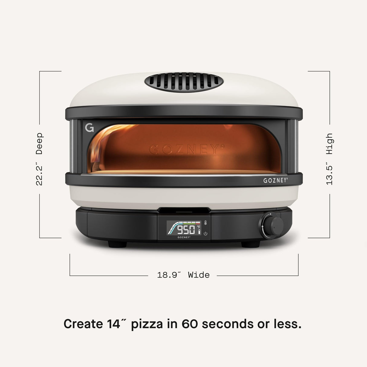 Gozney Arc Pizza Oven, Gas Fired, makes 14" pizza Gozney