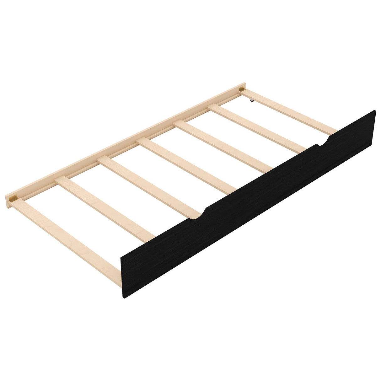 Harper & Bright Designs Twin Over King with Trundle [bunk bed]s Twin Over Twin Pull-Out bunk beds, Solid Wood, No Box Spring Needed (Espresso) Harper & Bright Designs