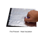 FYSETC 2pcs 3D Printer Insulation Heated Bed Lightweight Foam Foil: 12" x 12" x 0.3" CR10 Build Plate Insulation Mat Self-Adhesive Hotbed Thermal Pad for CR-10/ 10S/ Ender 3 Max Reprap Taz6-300mm FYSETC