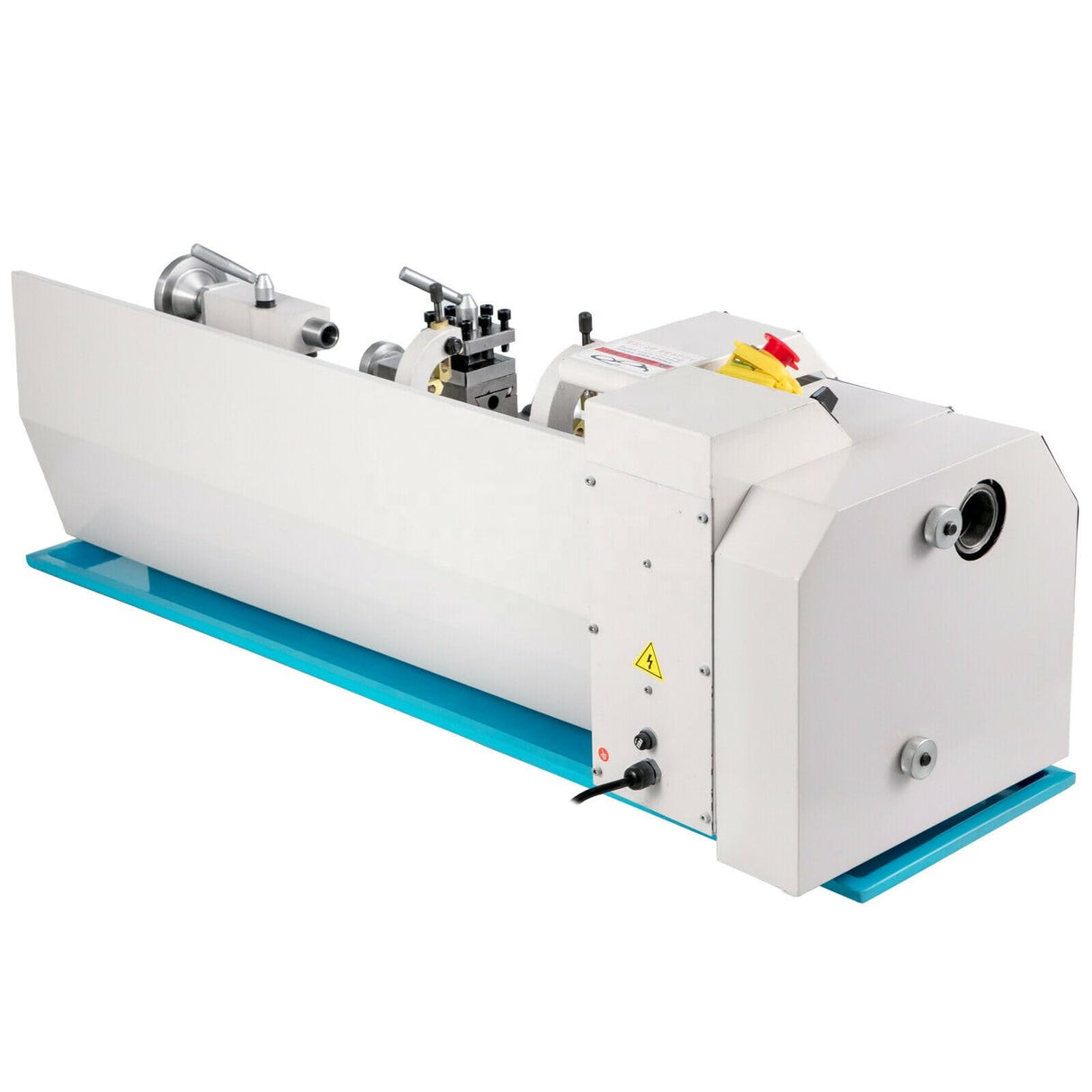 Mini Lathe Machine, 8.7"x 29.5" Mini Metal Lathe with 1100W Brushless Motor, 0-3000 RPM Variable Speed Benchtop Lathe, Mini Torno Para Metal with LED Screen, 3-Jaw Chuck SHENGJINSH