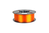 RANKI PETG Filament 1.75mm 3D Printer Filament, Dimensional Accuracy +/- 0.03 mm, 1kg Spool(Transparent Orange) RANKI