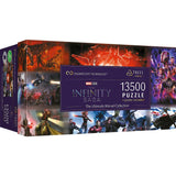 Trefl Marvel 13500 Jigsaw Puzzle Prime The Ultimate Marvel Collection 78"x54" Large Jigsaw, Thick Cardboard, BIO, ECO, Colorful Ocean Bottom, Creative Fun for Adults and Children from 12 Years Old Trefl