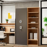 5-8 Biometric Gun Safe for Home, Large Capacity Rifle & Pistol Safe with Quick-Access Lock, Ammo Storage, No Assembly Required (52"H*12"W*11''D) Leariso