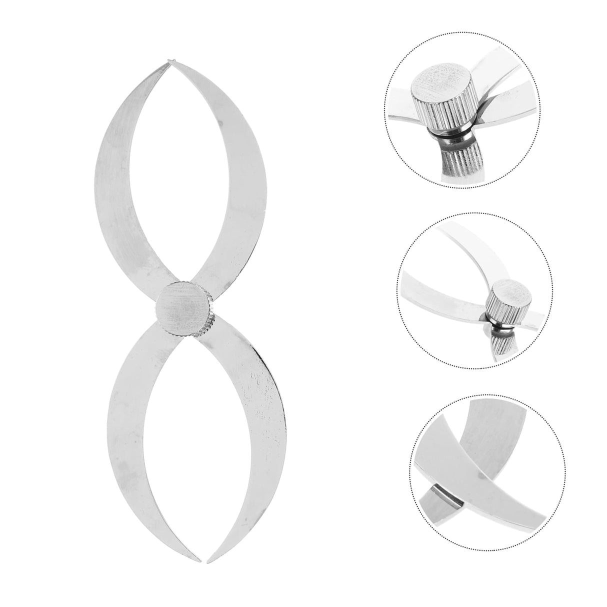 Alipis Woodturning Measurement Aid Compact Caliper Stainless Steel for Gap Thickness Measuring Alipis