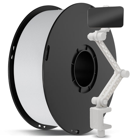 ANYCUBIC ABS Filament 1.75mm, High Strength and Toughness, 3D Printer Filament Dimensional Accuracy +/- 0.02mm, 1KG Spool (2.2 lbs), White ANYCUBIC