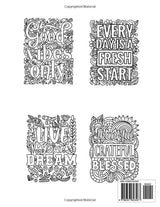 Positive Affirmations - Coloring Book WoodArtSupply
