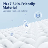 Funight KN95 Face Masks 50 Pack 5-Ply Breathable Filter Disposable Face Masks Black Funight